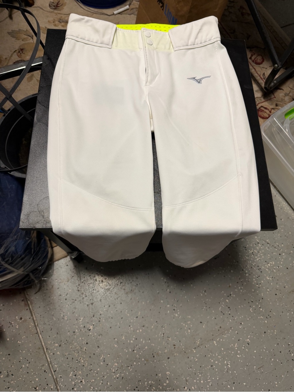 Mizuno White Athletic Softball Pants